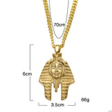 Jewelry Hip Hop Egyptian Pharaoh Diamond Pendant Egypt Pieces Jesus Pieces Royalty