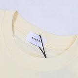 Rhude T Shirts Heave on Earth Printed Cotton Casual Short Sleeve Men and Women