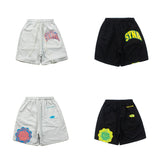 Hip-hop shorts american street hip-hop badge printingloose sports shorts beach shorts trendy