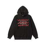 High street retro letter print sweatshirt