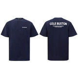 American cole buxton short sleeve men's couple ins high street spring summer loose t-shirt women's cb