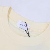 Rhude T Shirts Wine Printing Cotton Casual Short Sleeve Men and Women