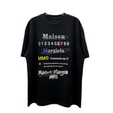 Real shot of round neck worsted pure cotton weight t-shirt casual short sleeves
