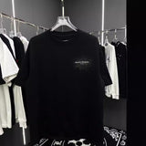 Spring/summer colorful inkjet pullover print crew neck short sleeve t-shirt