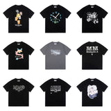 Relaxed fit, 100% cotton, digital print, plus size short sleeve t-shirt