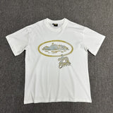 Wholesale foreign trade alcatraz basic series short-sleeve corteiz phantom letter logo print t-shirt