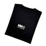 Minimalist foil print, pure cotton drop shoulder couple's t-shirt