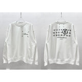 Autumn long-sleeve letter print crewneck heavyweight sweatshirt