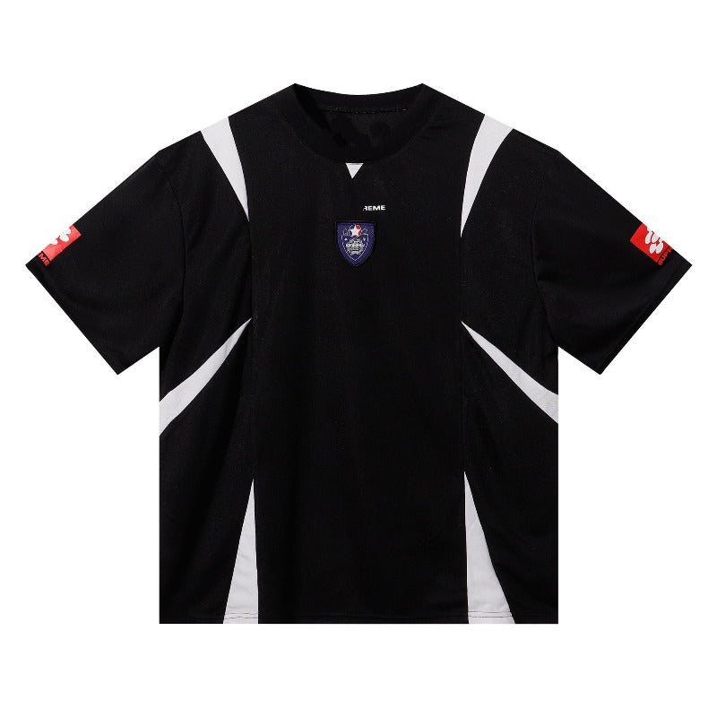 Ducati soccer jersey collaboration printed football t-shirt & relaxed fit tracksuit set