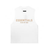 essential double line fog shorts icon laminated stereo letter round neck couple pullover