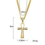 Jewelry Egyptian Ankh Pendant Necklace
