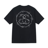 Three-label short-sleeve summer men's relaxed fit high-quality t-shirt