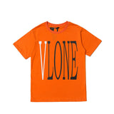Wang yibo lne short-sleeved big v reflective hot diamond devil angel couple outfit loose