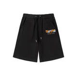 Factory direct trapstar rainbow letter gradient towel embroidery short sleeve t-shirt & fog high street shorts set