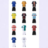 Cross-border american blockcore style patch embroidery t-shirt v-neck sports football uniform mesh quick-drying
