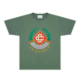 Casablanca T Shirts Fashion Print Street