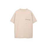 Maison margiela mm splash printing watch bag half turtleneck short-sleeved t-shirt