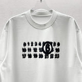 Three-dimensional foam printing high weight double yarn pure cotton short-sleeved t-shirt