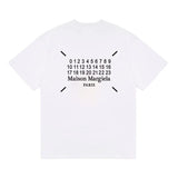 Digital logo front and back printing double yarn pure cotton neutral style short-sleeved t
