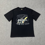 Wholesale foreign trade corteiz devil's island letter logo print short sleeve fog high street couple oversized t-shirt