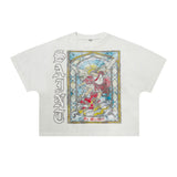Wholesale billin hip-hop high street cartoon graphic dropped shoulder couple's short sleeve t-shirt