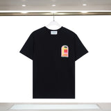 Casablanca spring/summer dreamland: starry castle casa letter logo short sleeve couple's tee