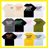American gallery dep basic letter classic logo short-sleeved men