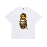 B@pe tshirtsssummer ape head little monkey camouflage short-sleeved round neck t-shirt