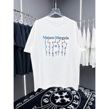 Spring/summer digital print embroidered crew neck short sleeve t-shirt
