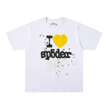 Spder hip-hop singer hotfix rhinestone foil letter print short sleeve t-shirt & rhinestone embellished shorts set (couple's style)