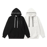 Maison margiela hat embroider mm logo pure cotton pullover hooded easiest for match sweatshirt hoodie