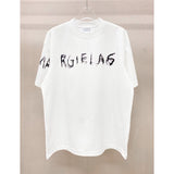 High-quality, heavyweight, double-gauze, loose-fit, plus-size short-sleeve t-shirt