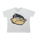 Wholesale billin hip-hop high street cartoon graphic dropped shoulder couple's short sleeve t-shirt
