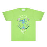 Casablanca T Shirts Fashion Print Street