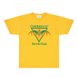 Casablanca T Shirts Fashion Print Street