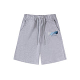 Factory direct trapstar rainbow letter gradient towel embroidery short sleeve t-shirt & fog high street shorts set