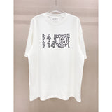 High-quality, heavyweight, double-gauze, loose-fit, plus-size short-sleeve t-shirt