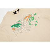 Vlone T Shirt Spring Summer Leaf Big V