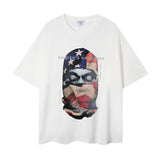 Cross-border foreign trade wholesale stranger things ins star pearl masked man mask couple loose short