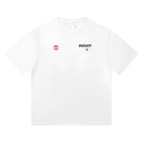 Ducati soccer jersey collaboration printed football t-shirt & relaxed fit tracksuit set