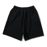 Hip-hop shorts american shorts high street trendy flocking retroloose sports casual sweatpants half length pants