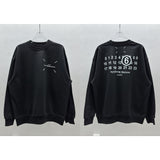 Autumn long-sleeve letter print crewneck heavyweight sweatshirt