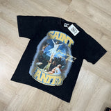 American saint t-shirt summer high street hip hop letterprinting short-sleeved t-shirt