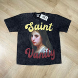 American saint t-shirt summer high street hip hop letterprinting short-sleeved t-shirt