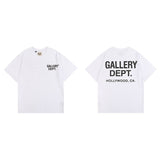 American gallery dep basic letter classic logo short-sleeved men