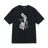 Three-label short-sleeve summer men's relaxed fit high-quality t-shirt