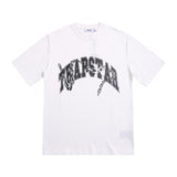 [heavy weight double yarn] trapstar stitching tiger head embroider gradient letter short-sleeved t-shirt