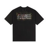 Summer letter print oversized korean style short sleeve t-shirt