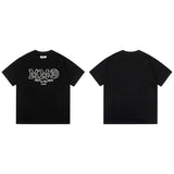 Relaxed fit, 100% cotton, digital print, plus size short sleeve t-shirt