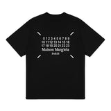 Digital logo front and back printing double yarn pure cotton neutral style short-sleeved t